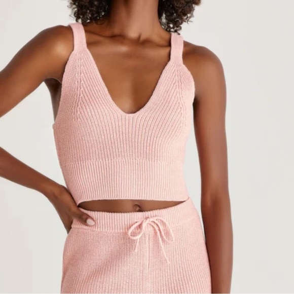 Z Supply Tops - Z Supply Summer Sweater Cami Tank Top in Pink Size Large